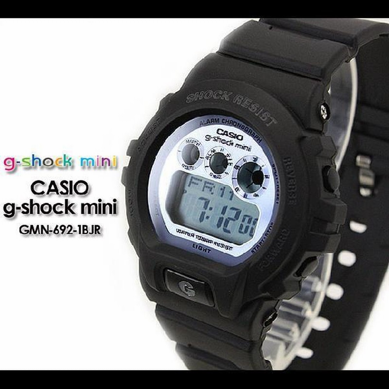 g-shock mini Gショック ミニ GMN-692-1BJR matte black | LINE