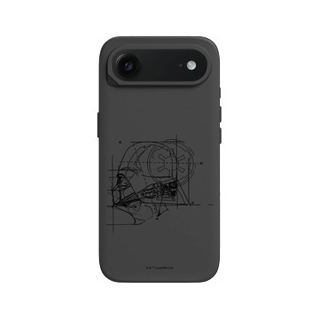 iPhone Air SolidX 黑 - 迪士尼-星際大戰 Star Wars - 黑武士-線稿風格