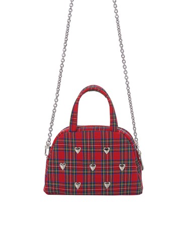 Bandal Bag Mini (half-moon bag mini)_Tartan Check