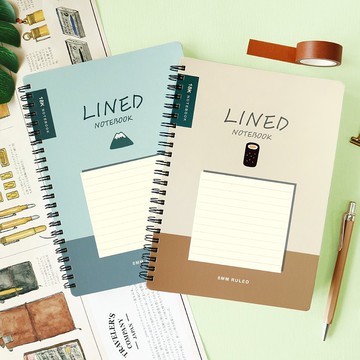 Ching Ching X 簡單生活系列 CM-1890 小呸角18K雙線圈東康筆記