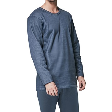 MI MI LEO 刷毛保暖居家睡衣  XL  午夜藍