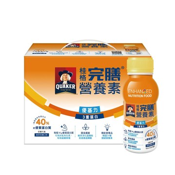 桂格完膳 完膳營養素 優基力3重蛋白(237mlx6入)