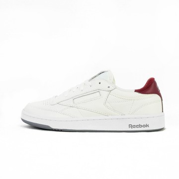 Reebok Club C 85 Vintage [100209026] 男 休閒鞋 經典 復古 網球鞋 穿搭 白 酒紅