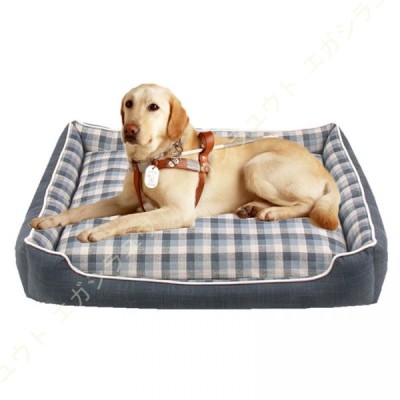 スクエア型 犬 ベッド ペットベッド ペットソファー ペットクッション 北欧 クッション性が かわいい 小型犬 中型犬 ペットソファ ペットハウス ドッグ