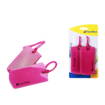 Travel Blue 藍旅｜果凍行李掛牌 TB016 (2入/顏色隨機)
