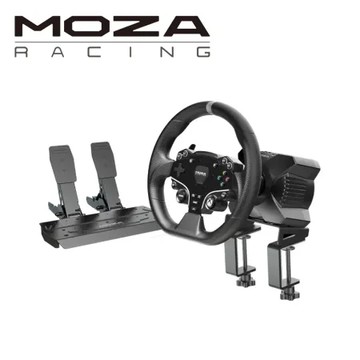 MOZA Racing R3 賽車模擬器套裝（雙踏板）可支援 XboxPC
