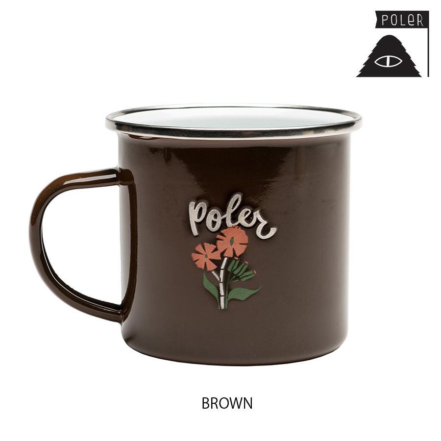 POLER　POLER CAMP MUG　ポーラー　マグカップ　ホーローマグ　陶磁器エナメル　ステンレス　キャンプ用品　正規取扱店