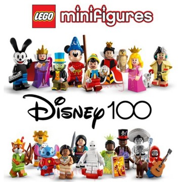 3500【台中翔智積木】LEGO 樂高 迪士尼 100週年 71038 迪士尼人偶包一套18隻 已拆封確認