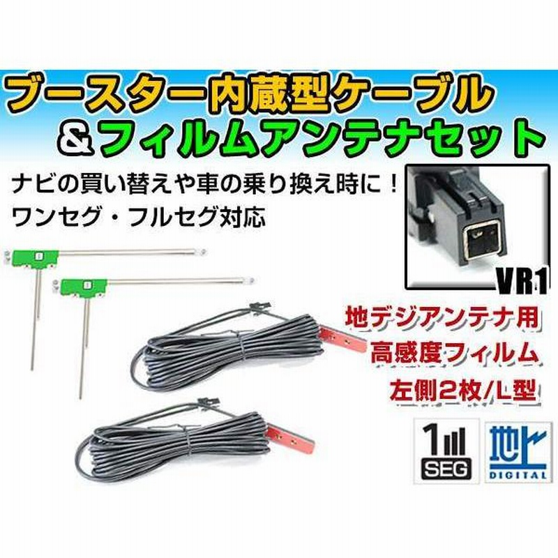 Panasonicフィルムアンテナ 未使用 ケーブル一式10セット Panasonicナビ フィルムアンテナとケーブル一式 10セット Panasonic