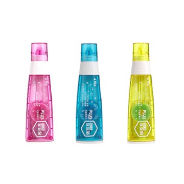 PLUS 豆豆彩貼正帶-萊姆黃/蘇打藍/冰鑽紅