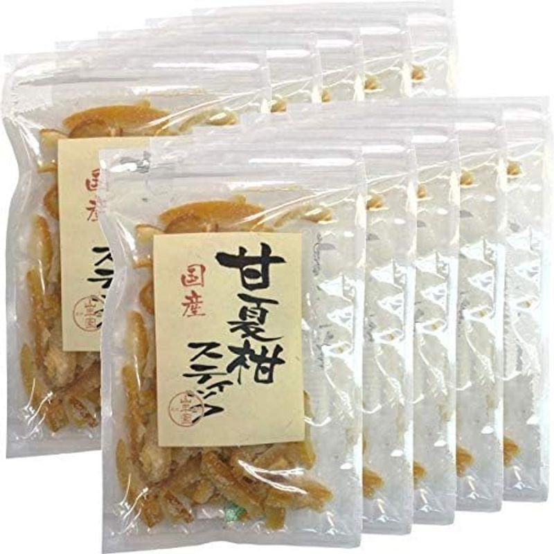 国産甘夏柑スティック 100g 巣鴨のお茶屋さん 山年園