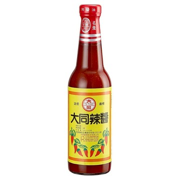 大同醬油 辣醬油膏 天然辣椒製成  520g  1瓶