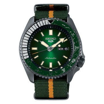 【SEIKO精工】SRPF73K1 李洛克 小李 5 Sports 火影忍者聯名 潛水機械錶 4R36-09H0G 台南