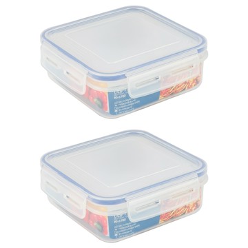 KEYWAY 聯府 天廚方型保鮮盒  2個  1個容器 + 1個蓋子
