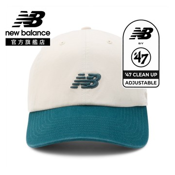 【New Balance】 NB 棒球帽/老帽_中性_米綠色_AC8939BAAV (47聯名)