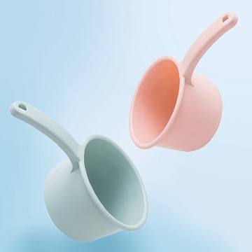 塑料舀水勺家用廚房水舀子 加厚水瓢兒童嬰兒洗澡澆花水舀洗頭杯