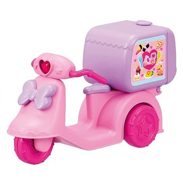 Mell Chan 小美樂 外送摩托車  1個  混和顏色