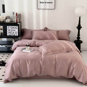 MIT素色 多款任選 60支100%純天絲 雙人5x6.2尺兩用被套四件組