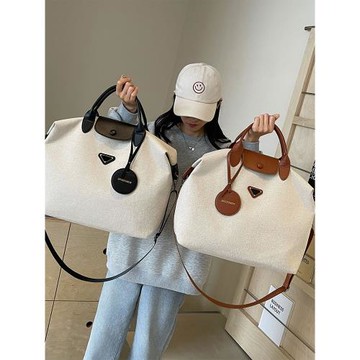 短途旅行包2024年新款大容量手提女時尚輕便行李包出差收納出差包