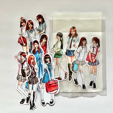 學生 STUDENT 貼紙包