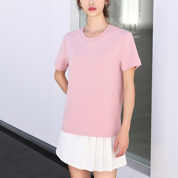 【CROSSRUNNER 希爾】7A級高效吸濕排汗輕膚涼爽中性圓領短袖T恤短版百搭寬鬆素面UPF 40+ 上衣# 118650 (現貨+預購)