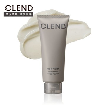 CLEND Rich礦泥深層修護髮膜 200g【BenQ 明基 健康生活】
