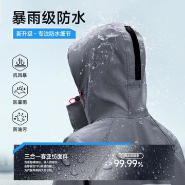 界者雨衣電動車女人長全身防暴雨戶外成人外穿人車分離電瓶車雨披