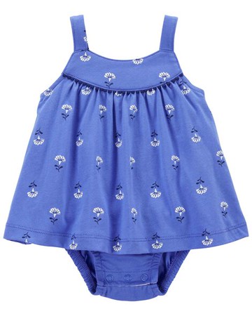 Baby Floral Tank Sunsuit