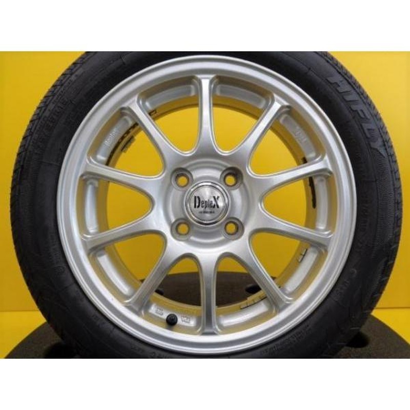 タイヤホイール 4本セット 中古 DepleX 15インチ+ 新品 HF HF201【175/55R15】2020年製 タンク ルーミー ジャスティ  トール に♪ | LINEショッピング