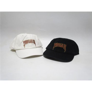 澳洲街頭潮牌搖滾金屬風軟頂老爹帽dadcap彎檐帽棒球帽街舞bboy