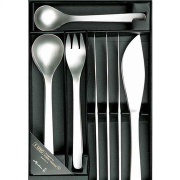 日本柳宗理  不鏽鋼刀叉匙禮盒  24件組