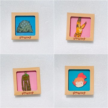 真愛日本 宮崎駿 吉卜力 吉卜力公園 限定 金屬徽章 徽章 別針 胸章 收藏 禮物