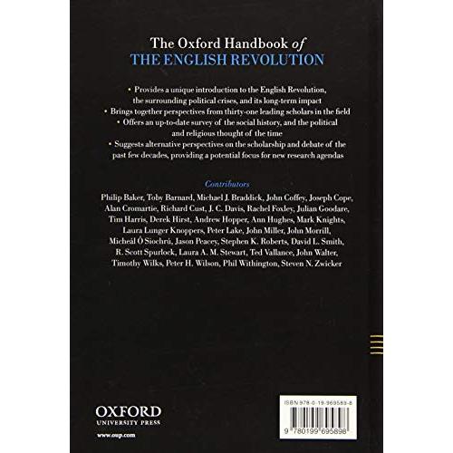 The Oxford Handbook Of The English Revolution (Oxford Handbooks)