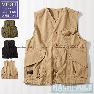 多機能ベスト メンズ ベスト 夏 男女兼用 メッシュベスト 撮影用 お釣りベスト 出かけ 大きいポケット 無地 父の日 通販 Lineポイント最大get Lineショッピング