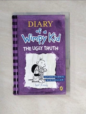 【書寶二手書T5／原文小說_WXR】Diary of a Wimpy Kid-The Ugly Truth: Book 5_Jeff Kinney