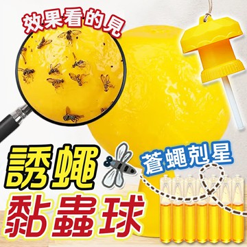 誘蠅球 捕蠅球 黏蒼蠅球 果蠅誘捕劑 果蠅餌劑 果實蠅引誘劑 誘捕器 黏蟲板 誘蟲球 捕蠅器 果蠅黏蟲球 高黏性黏蟲球【A6015】
