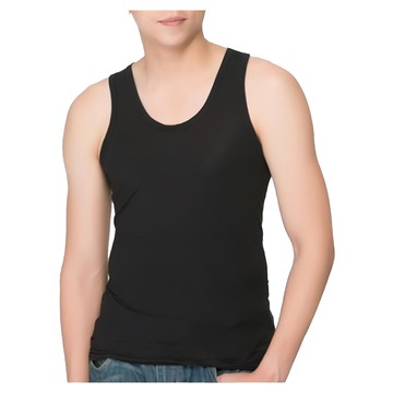 Free King 富立金 冰礦咖啡 涼感輕著男背心2件組  M  黑