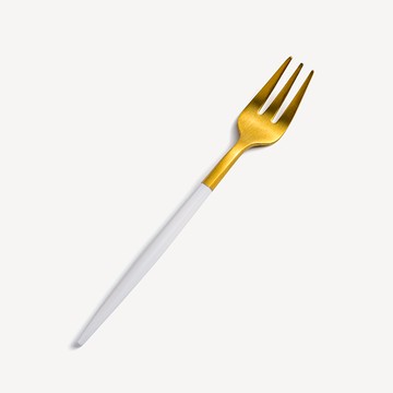 葡式 設計風潮 13.5cm 不銹鋼小叉│白金│單品