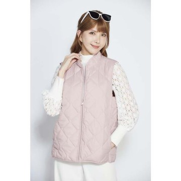 iima 菱格衍縫精品羽絲棉暖暖背心