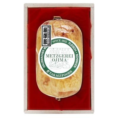 ふるさと納税 藤沢市 片瀬山の名店「尾島肉店」の逸品　熟成ロースハム ブロック 750g