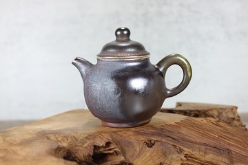 【送禮好物】240ml 天然落灰 柴燒茶壺 鶯歌名家葉敏祥手作