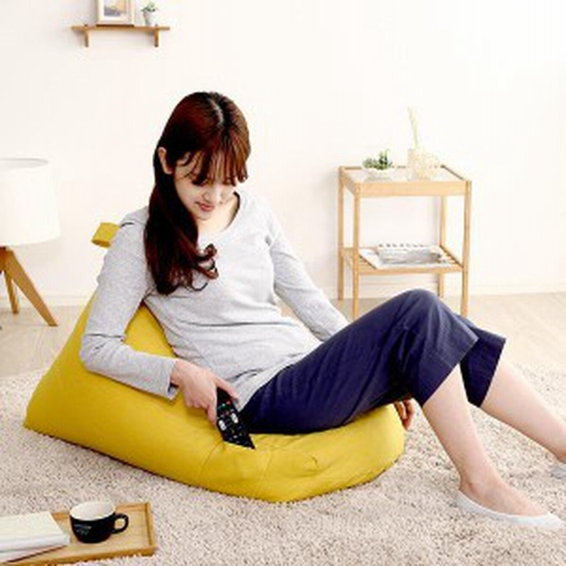 クッション ソファー 座椅子 ビーズクッション ローソファー 座布団 大きい 安い 中身 特大 可愛い ポケット付き 背もたれ 1人掛け 一人 通販 Lineポイント最大5 0 Get Lineショッピング