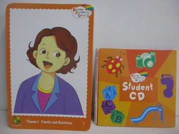 【書寶二手書T1／少年童書_VWU】Student's Vocabulary Flashcards(橘色)Series 2_90張閃卡+3光碟合售