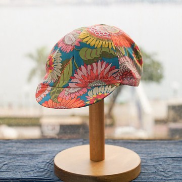 手工單車小帽 | LIBERTY 英國印花布 香港本土品牌 手工製