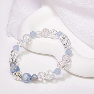 [快速出貨]【石之王】藍冰 | 藍晶石/拉長石/海藍寶/爆花晶