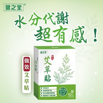 健之堂强效艾草貼10片