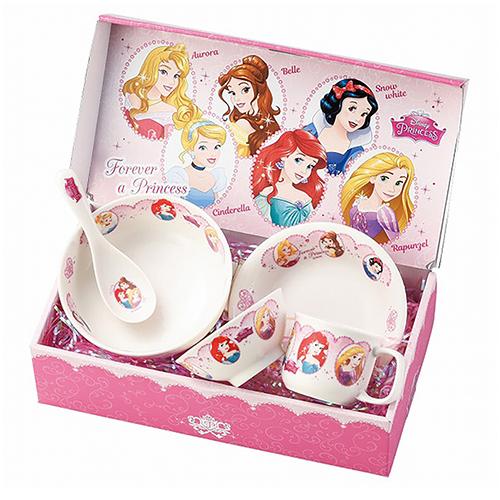 ディズニープリンセス 子供用 食器 ギフトセット 16137 陶器