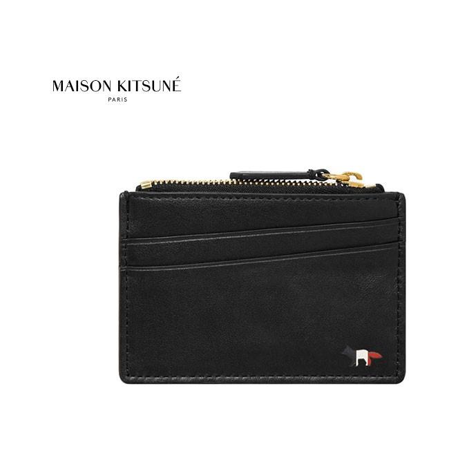 Maison Kitsune メゾン キツネ フォックスロゴ レザーカード