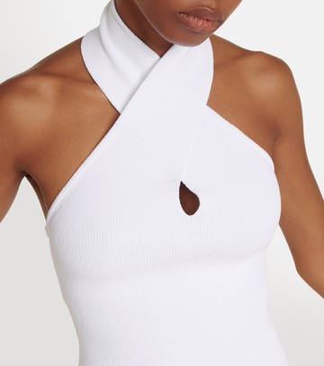Alaïa Halterneck bodycon midi dress