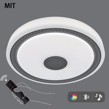 【台灣認證】SPEAKER RGB 藍芽喇叭吸頂燈L11-LF2444N-75W